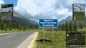 Rogers-Pass-Rework V1.0.2 [1.44] for American Truck Simulator