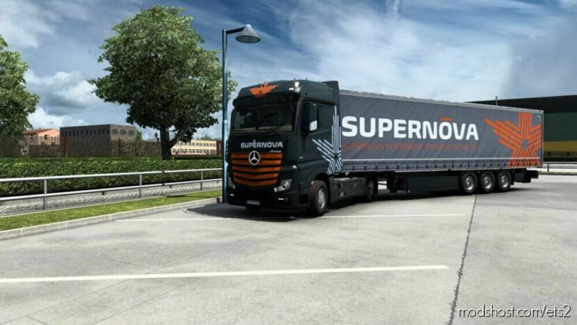 Combo Skin Supernova Intertrans for Euro Truck Simulator 2