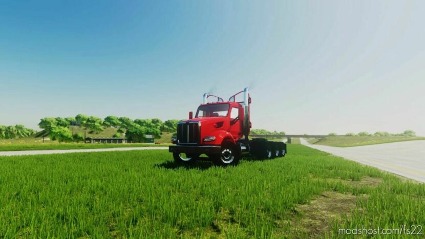 2019 Peterbilt 567 SB for Farming Simulator 22