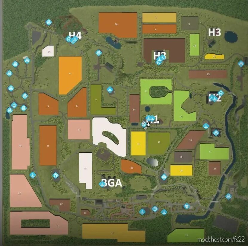Altenhausen Map for Farming Simulator 22