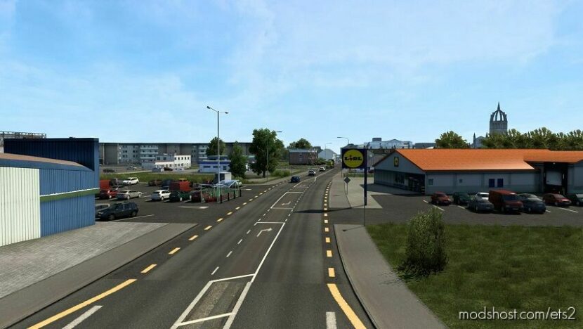 IRELAND MAP TUAM AND AREA V1.44 for Euro Truck Simulator 2