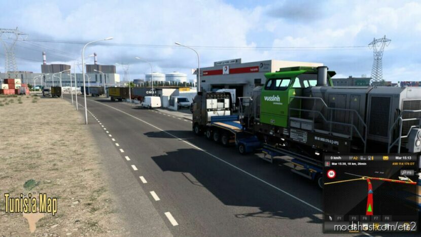 Tunisia Map V1.1 [1.44] [Updated] for Euro Truck Simulator 2