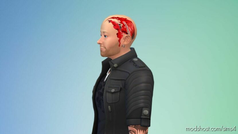 Ivan Moody Phoenix Tattoo! for The Sims 4