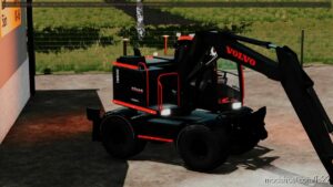 FS22 Volvo Forklift Mod: Rösab Volvo EW160 Excavator (Image #3)