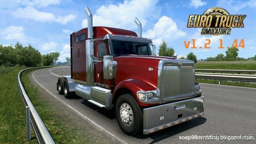 INTERNATIONAL 9900I BY SOAP98 V1.2 1.44 for Euro Truck Simulator 2