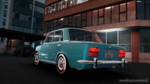 ETS2 Fiat Car Mod: 124 V1R100 1.44 (Image #2)