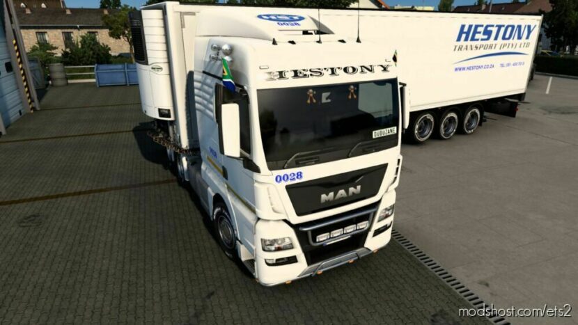 Hestony PTY LTD Company Paint JOB Skin for Euro Truck Simulator 2