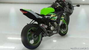 GTA 5 Vehicle Mod: 2020 Kawasaki ZX-6R 636 Add-On (Image #2)