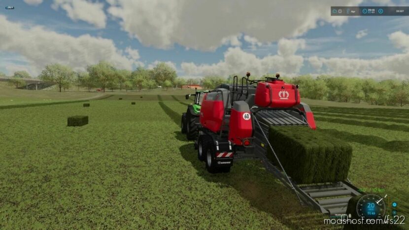 Krone BIG Pack 1290 Hdpvc for Farming Simulator 22