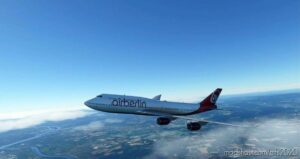 Boeing 747-8I AIR Berlin 4K [NO Mirroring] for Microsoft Flight Simulator 2020
