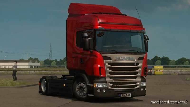 LOW Deck For Rjl’s Scania R&S, R4, P4, P&G [1.44] for Euro Truck Simulator 2