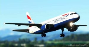 MSFS 2020 A320 Livery Mod: Fenix A320 | British Airways | G-Busi 4K (Featured)