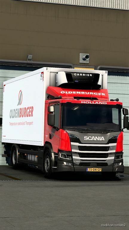 Scania P Oldenburger Skin for Euro Truck Simulator 2