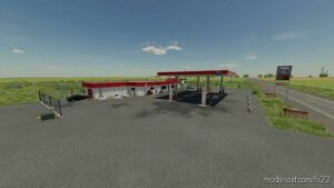 FS22 Placeable Mod: US-Gas Station (Image #4)