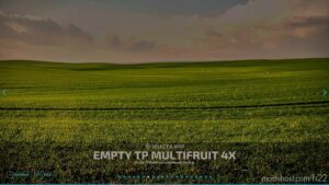 FS22 Mod: Empty TP Multifruit 4X Map (Image #2)