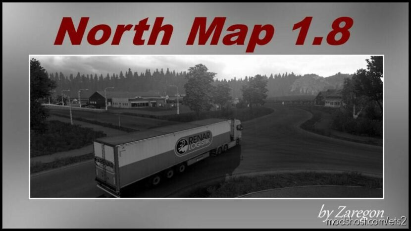 North Map 1.8 for Euro Truck Simulator 2