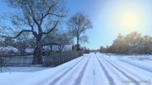 ETS2 Winter Mod: Frosty Winter Weather Mod V9.1 (Image #2)