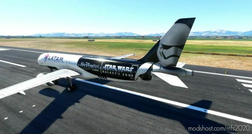 [Fenix] Airbus A320 – Latam Brasil – Star Wars [8K] for Microsoft Flight Simulator 2020