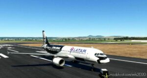 MSFS 2020 Airbus Livery Mod: Fenix Airbus A320 – Latam Brasil – Star Wars 8K (Image #2)