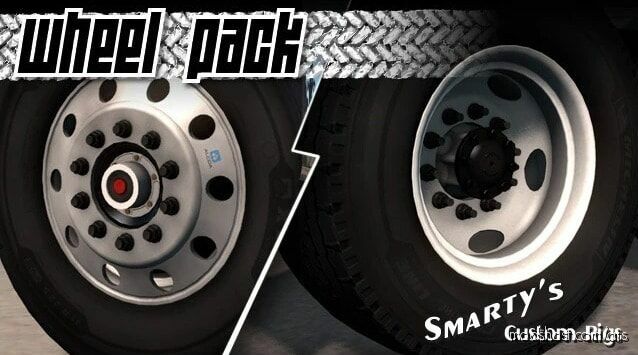 Smarty’s Wheel Pack V1.8 [1.44] for American Truck Simulator