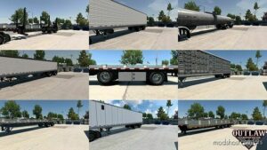 LIFTABLE SPREAD AXLES V1.0 for American Truck Simulator