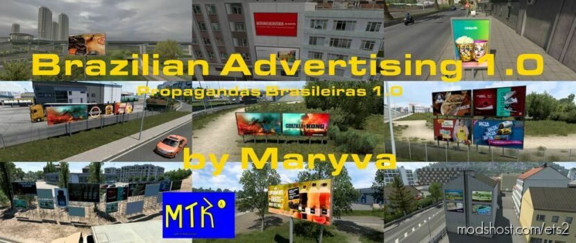 Brazilian Advertising for Euro Truck Simulator 2
