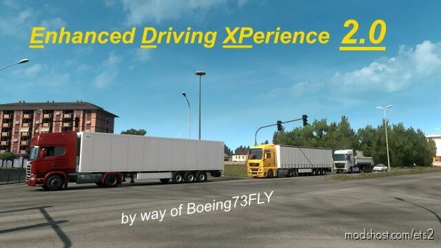 ENHANCED DRIVING XPERIENCE V2.0 1.44 for Euro Truck Simulator 2