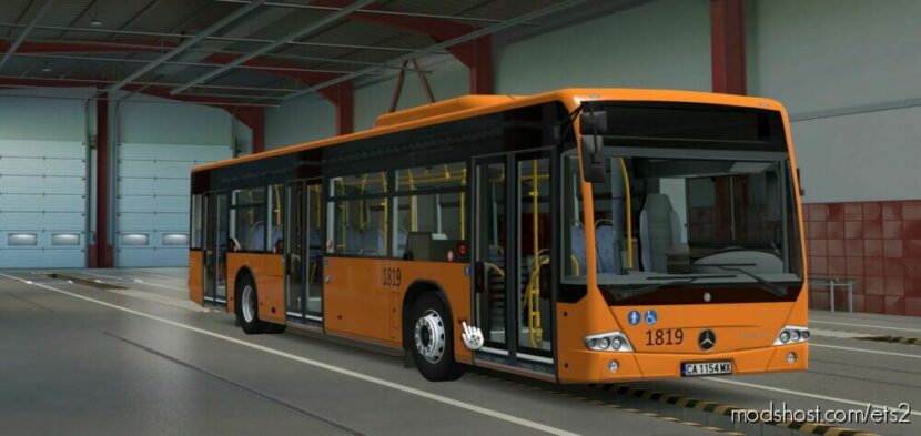 Mercedes-Benz Conecto Sofia Public Transport BUS Skin for Euro Truck Simulator 2