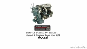 Detroit Diesel 60 Series Engines Pack V1.6 [1.44] for American Truck Simulator