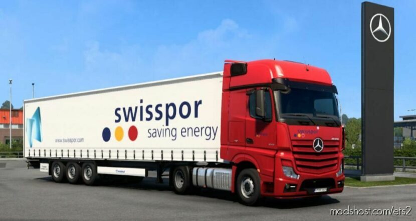 Swisspor Krone Profi Liner Skin for Euro Truck Simulator 2