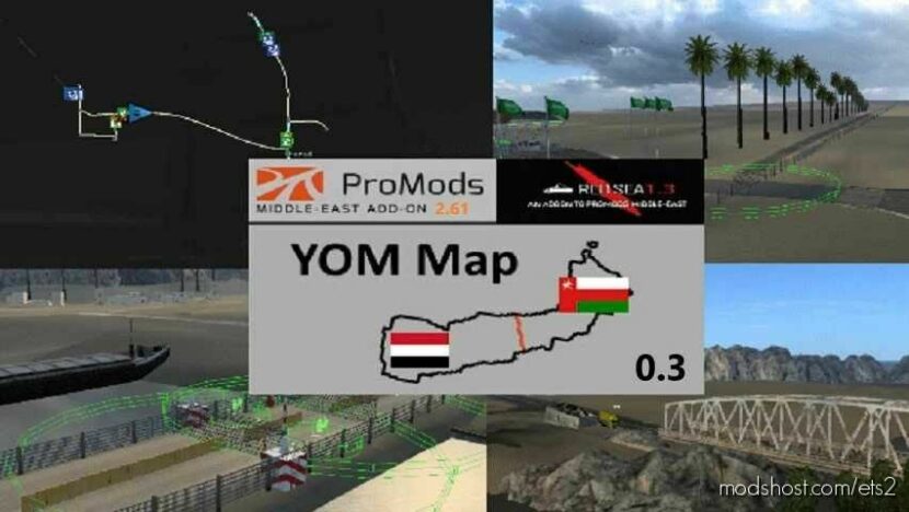 Yemen Oman Middle East Addon V0.3 for Euro Truck Simulator 2