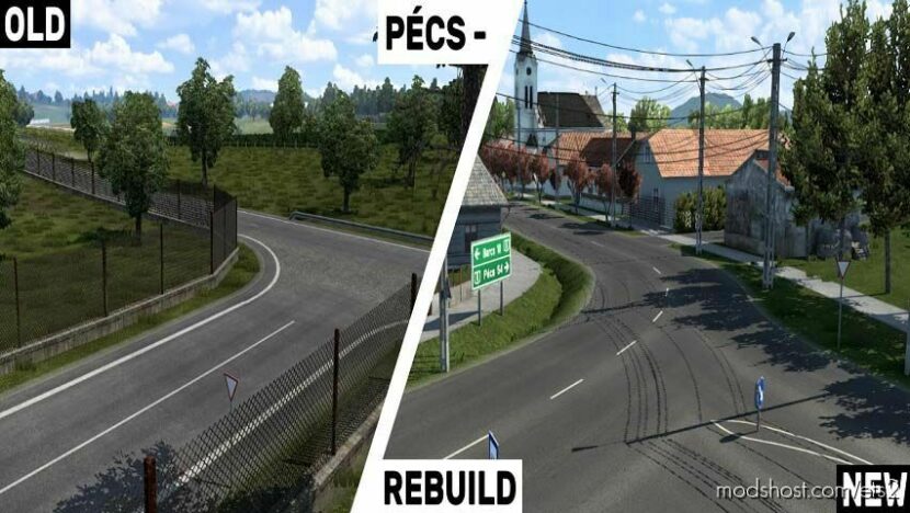 PÉCS REBUILD PROMODS ADDON 1.44 for Euro Truck Simulator 2
