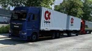 Swap Body Addon For M.A.N TGX 2020 By HBB Store V1.1 FIX for Euro Truck Simulator 2