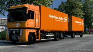 Swap Body Addon For Renault Magnum By Knox V1.1 FIX for Euro Truck Simulator 2
