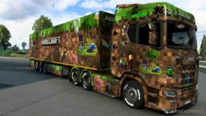 Minecraft Skin for Euro Truck Simulator 2