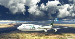 MSFS 2020 Boeing Mod: B747-8I Pakistan International Airlines (PIA) Livery (Image #2)