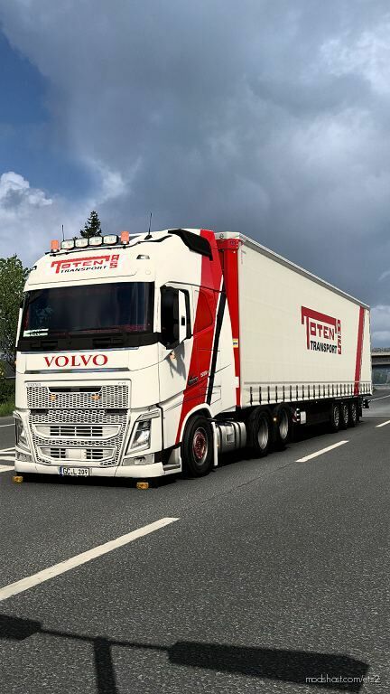 Volvo FH Toten Transport Skin for Euro Truck Simulator 2