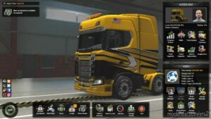 Full Save Game For 1.44 (Full Map DLC) for Euro Truck Simulator 2