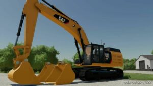 FS22 Caterpillar Forklift Mod: CAT 349E/349F/352F (Image #2)