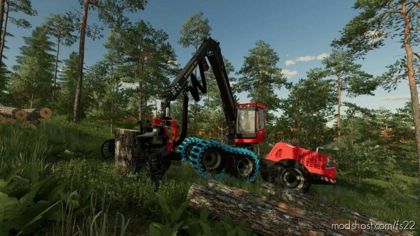 Komatsu / Valmet 911.4 for Farming Simulator 22