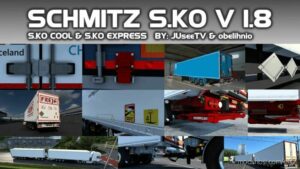 Schmitz S.KO [1.44 – 1.45] for Euro Truck Simulator 2