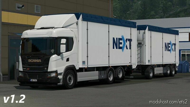 KNAPEN TANDEM ADDON V1.2 1.45 for Euro Truck Simulator 2