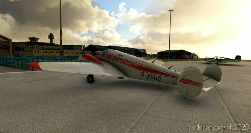 Beech 18 Loganair G-Asug (Early) for Microsoft Flight Simulator 2020