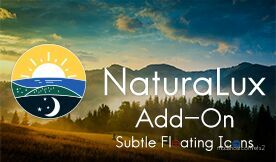 Naturalux Subtle Floating Icons Addon for Euro Truck Simulator 2