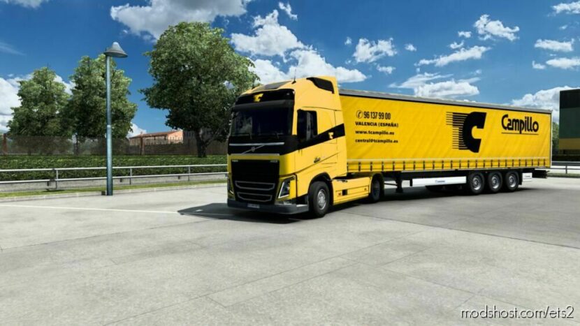 Combo Skin Transportes Campillo for Euro Truck Simulator 2