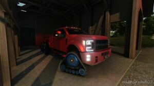 FS22 Ford Car Mod: Overkill F550 (Image #4)