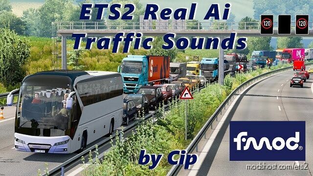 Real AI Traffic Sounds [1.44-1.45] for Euro Truck Simulator 2