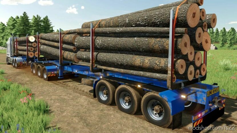 Australian Logging Trailers V1.1 for Farming Simulator 22