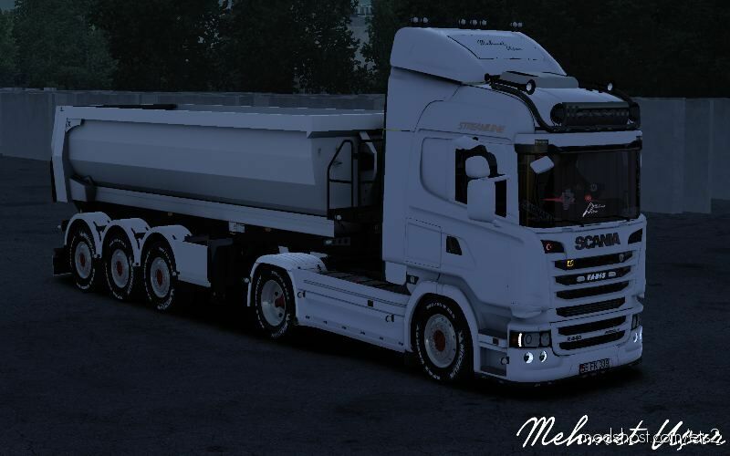 Kassap Scania And Dump Trai̇ler Mode for Euro Truck Simulator 2