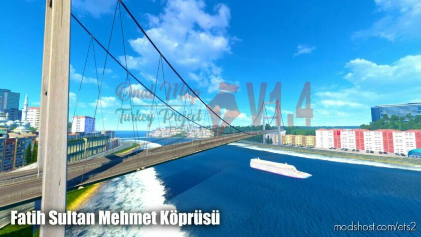 Onal Turkey Map V1.4.1 [1.45] Open Beta for Euro Truck Simulator 2